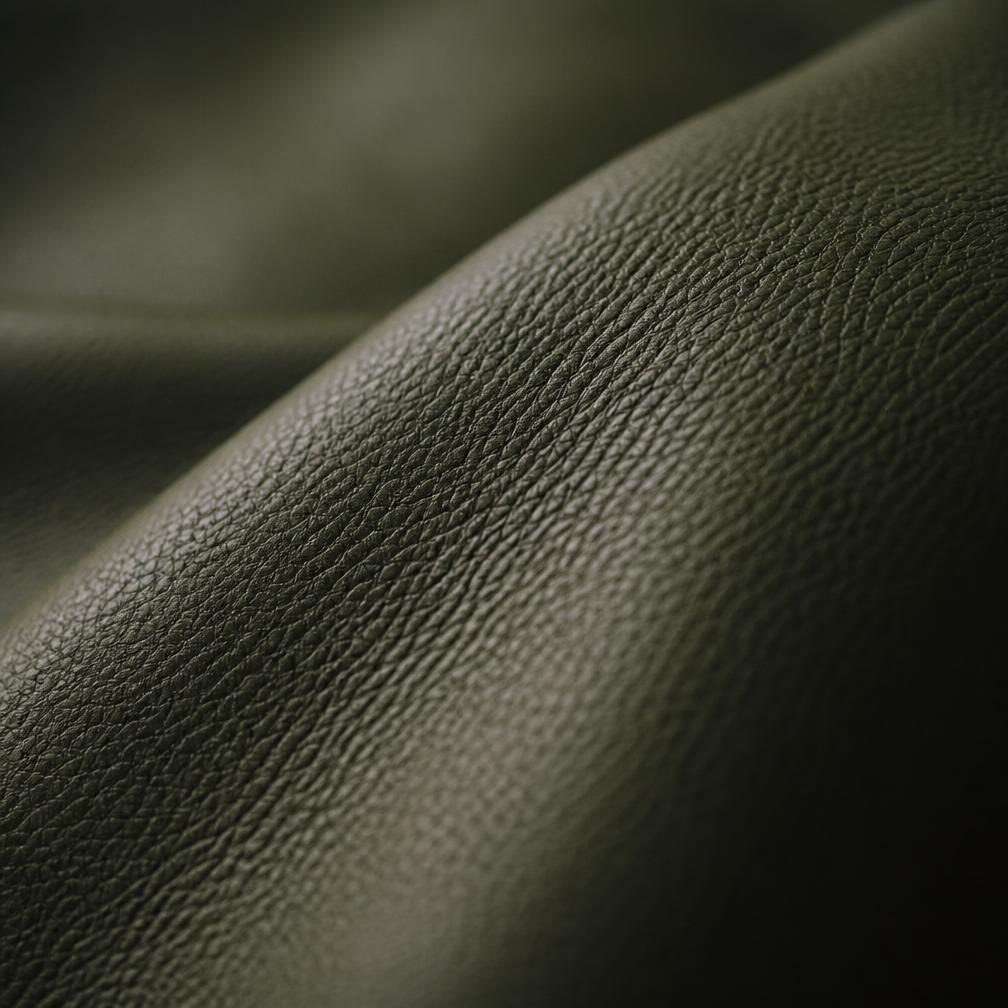 Leather material sample